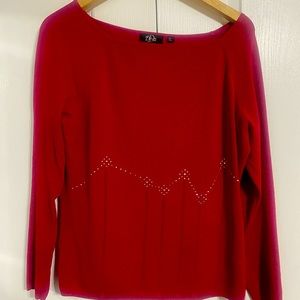 Red Diva M/L sweater